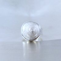 Ring in Silber 925/-, Abgu&szlig; eines Schneckenh&auml;uschens, in Silber 925/- gefasst, &euro; 300.-